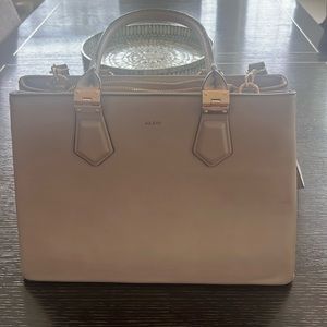 Like new nude Aldo shoulder bag